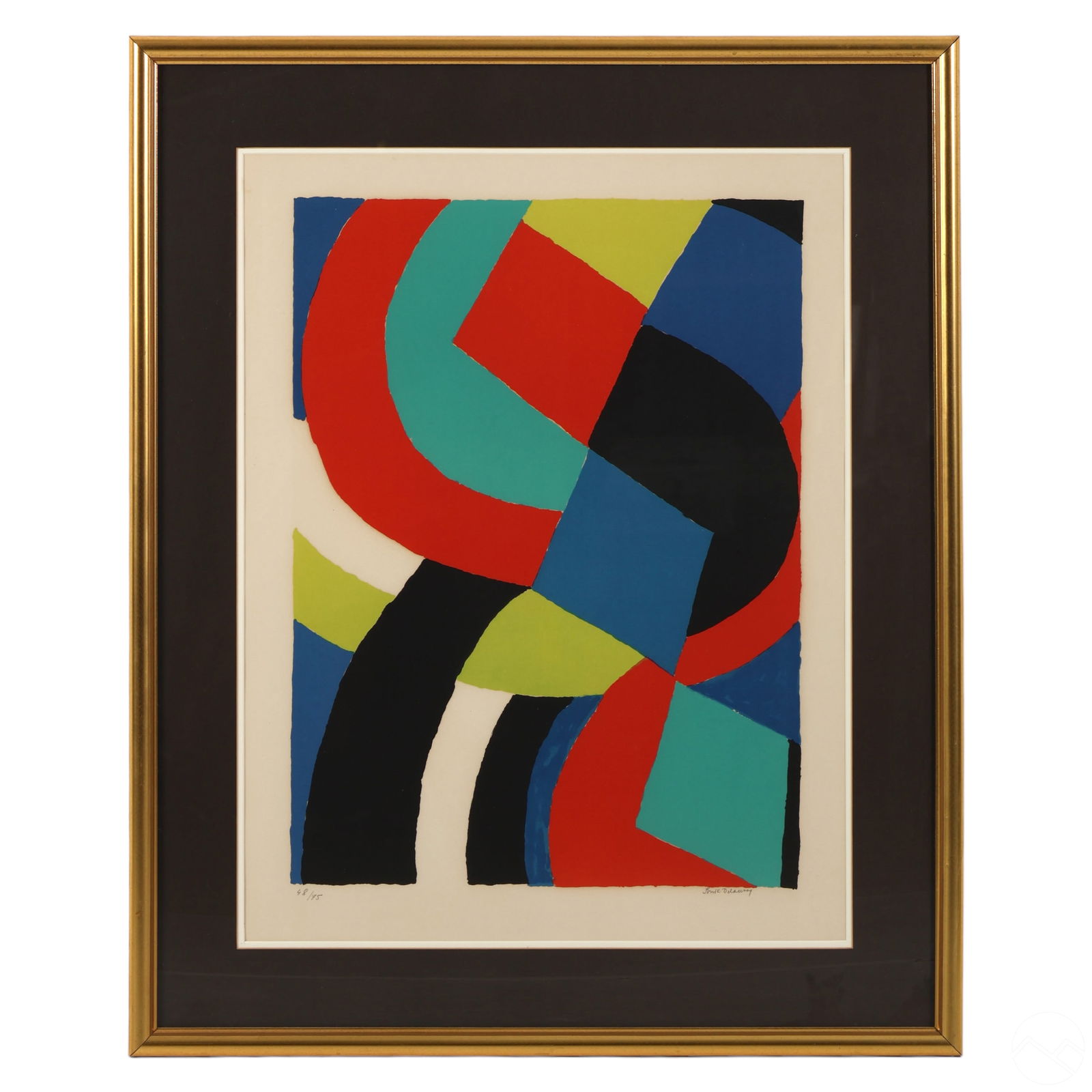 Sonia Delaunay 1885-1979 Lithograph Print SIGNED (1 of 6)