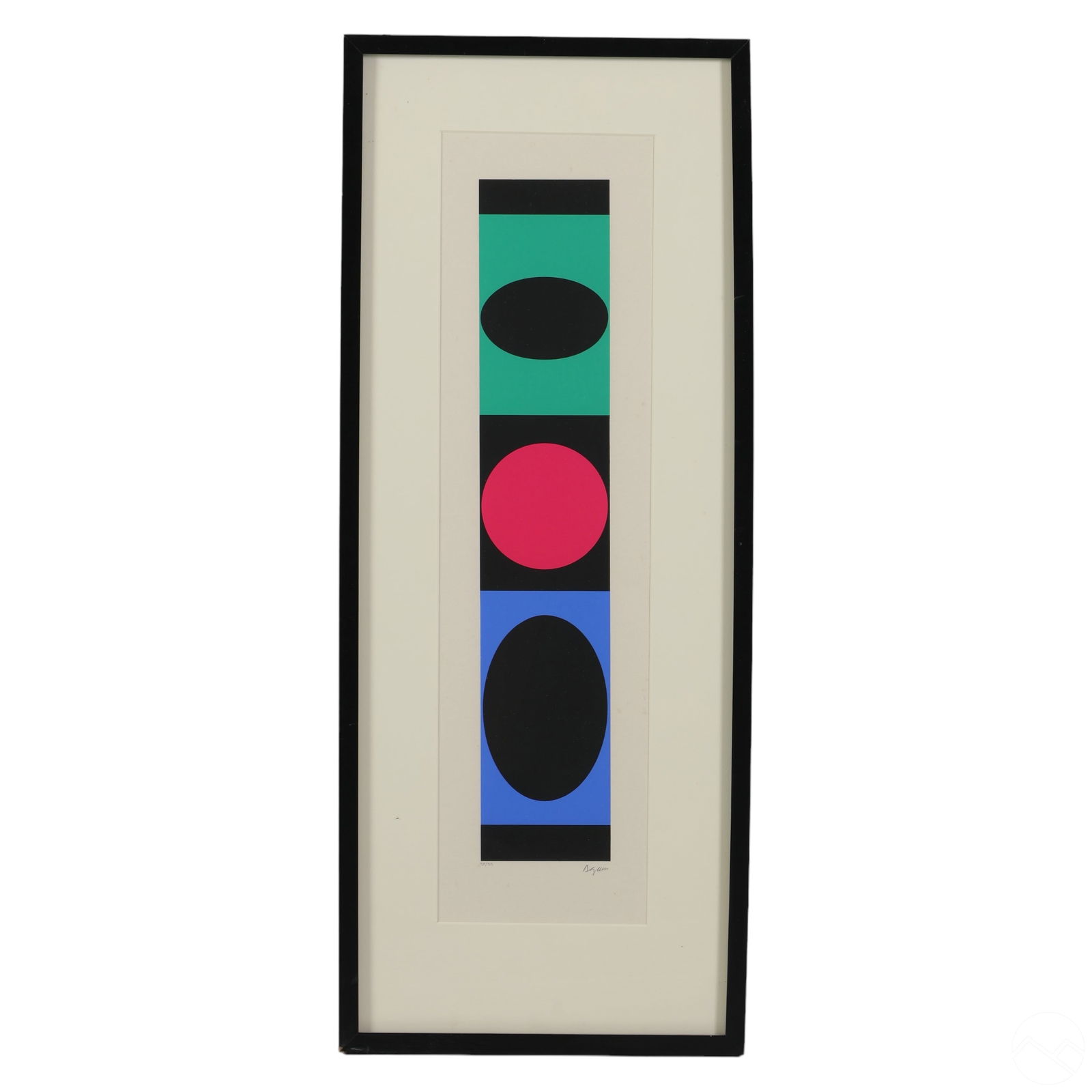 Yaacov Agam b.1928 Optical Art LE Serigraph SIGNED (1 of 5)