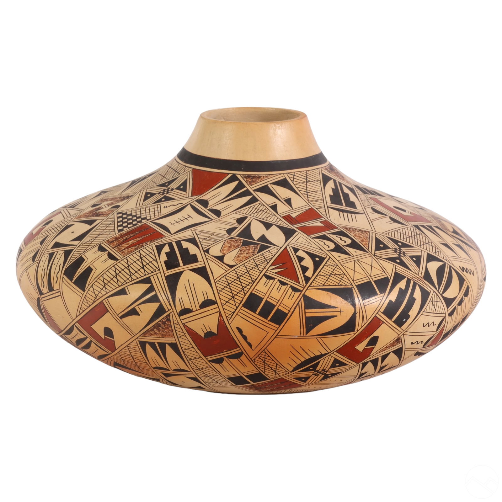 Jacob Koopee 20C Native American Hopi Pottery Vase (1 of 5)