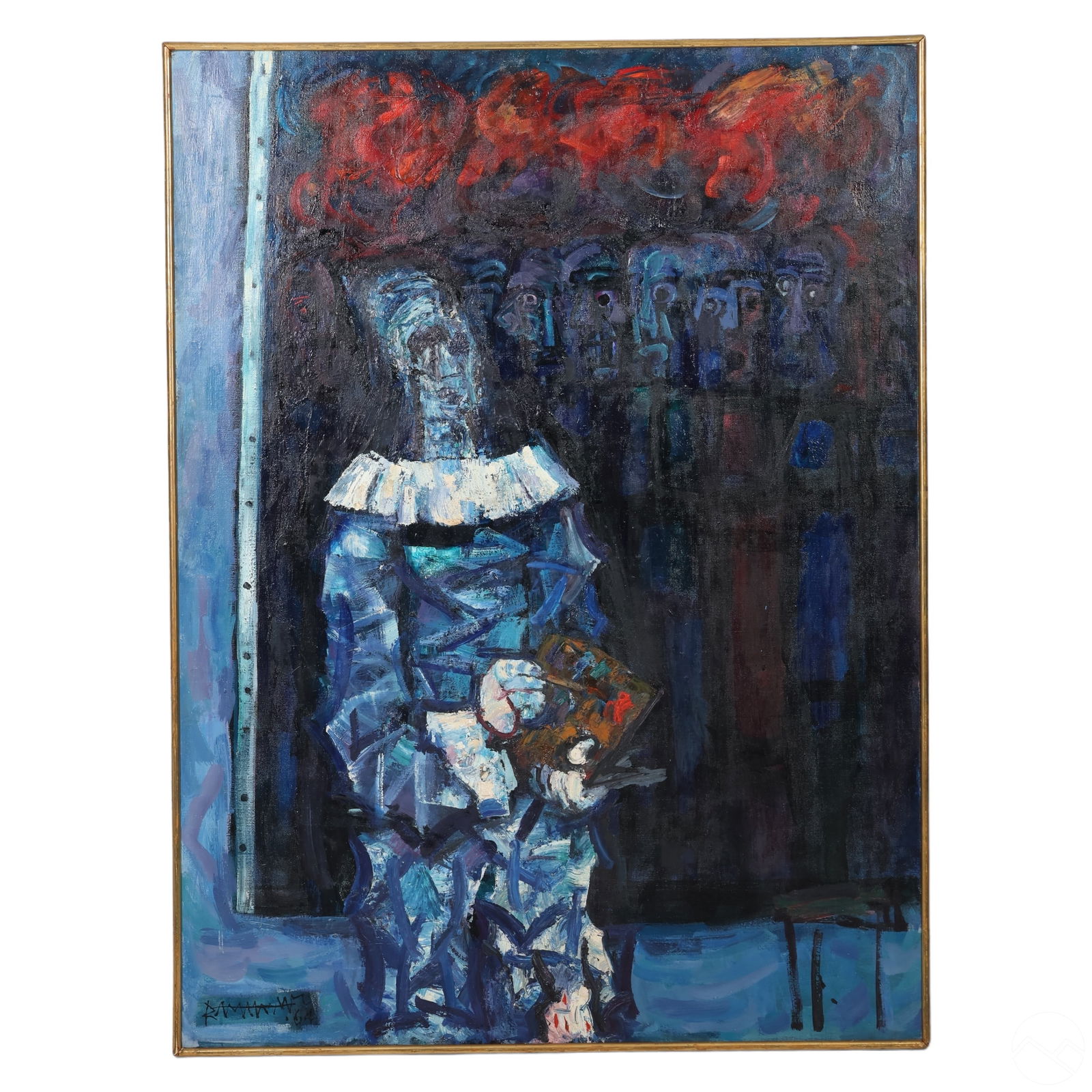 Abraham Rattner 1893-1978 Expressionist Painting (1 of 7)