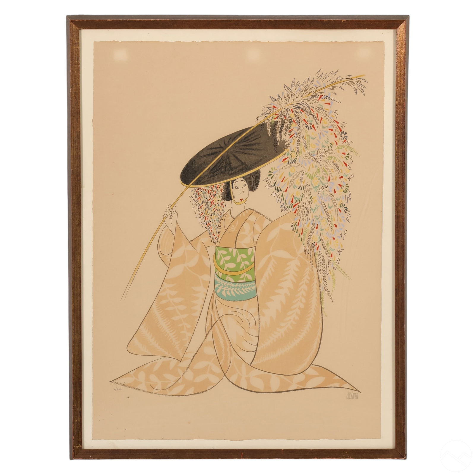 Al Hirschfeld 1903-2003 Kabuki Fuji Litho SIGNED (1 of 6)