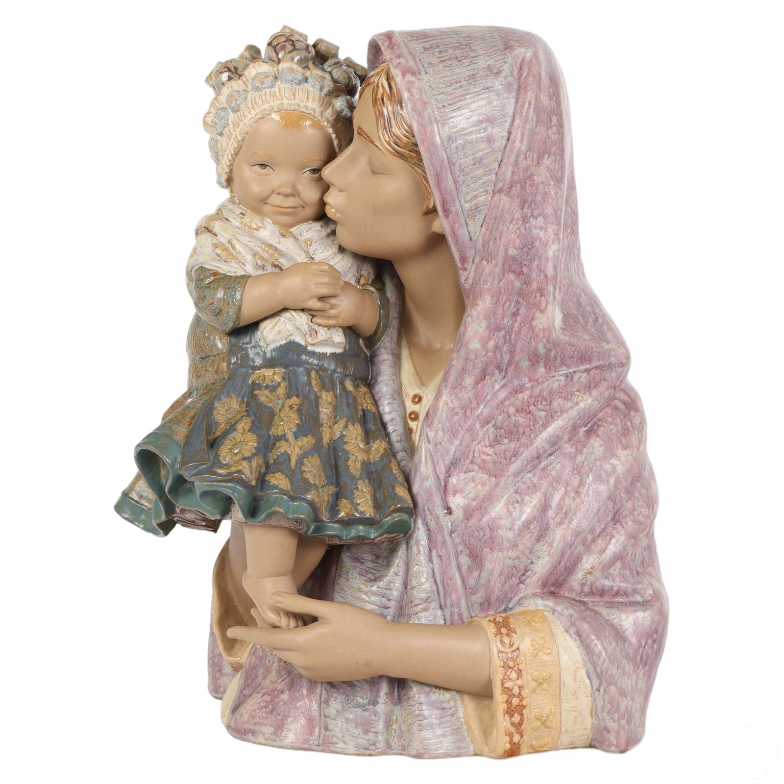 Lladro Mothering Kissing Child Porcelain Sculpture (1 of 7)