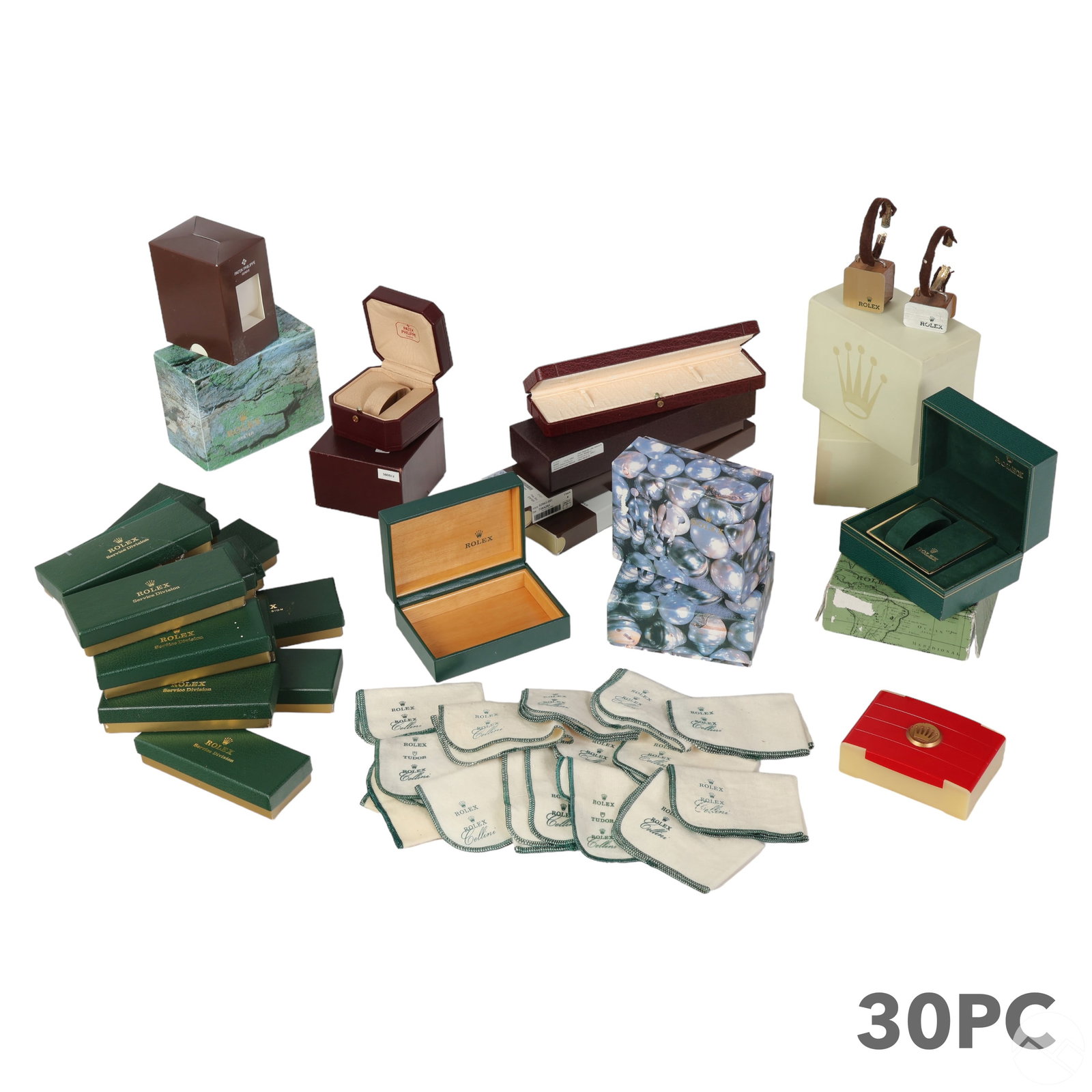 Rolex & Patek Philippe Watch Presentation 30pc LOT (1 of 9)