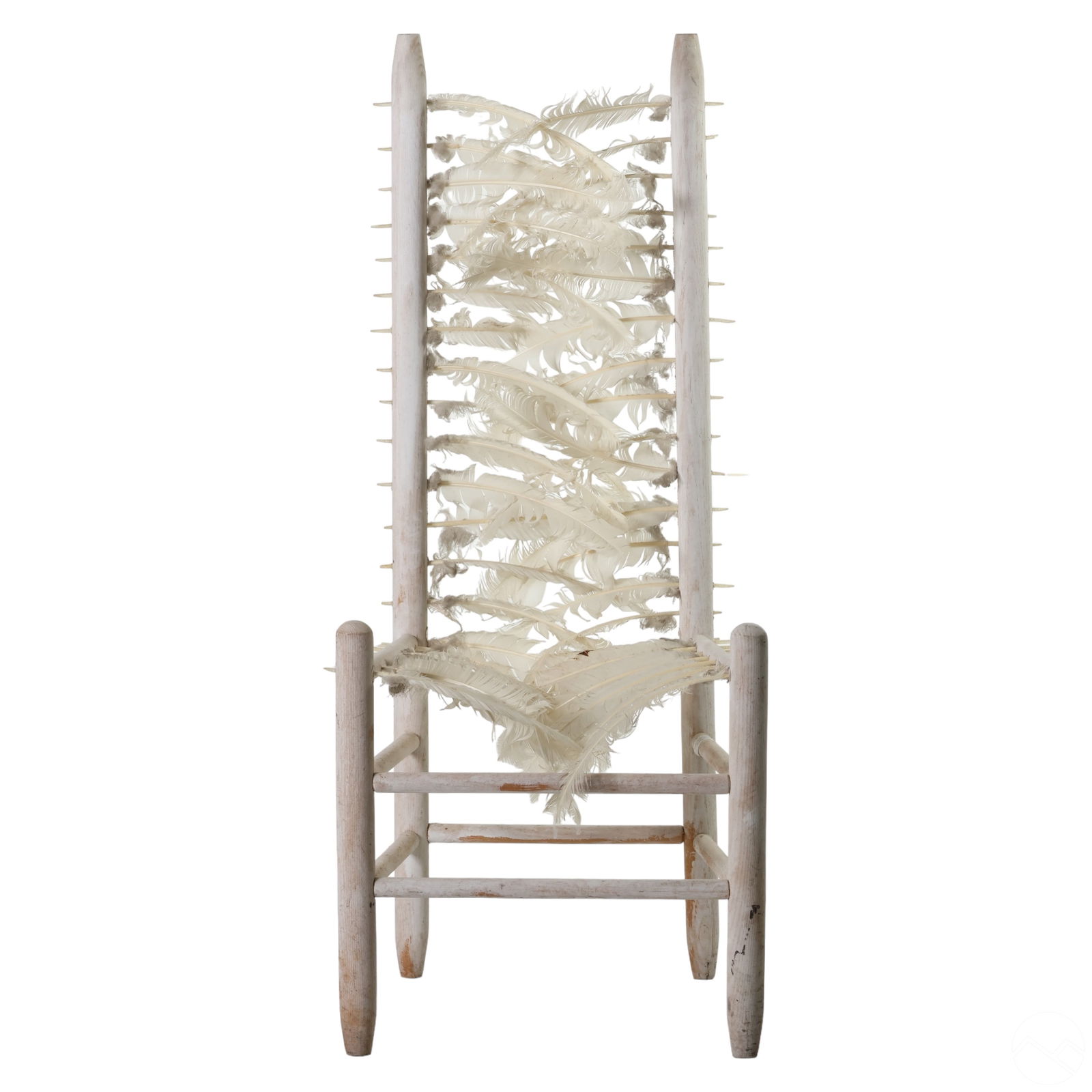 Hyun-Mi Yoo b.1964 Birdy Feather Chair Sculpture (1 of 12)