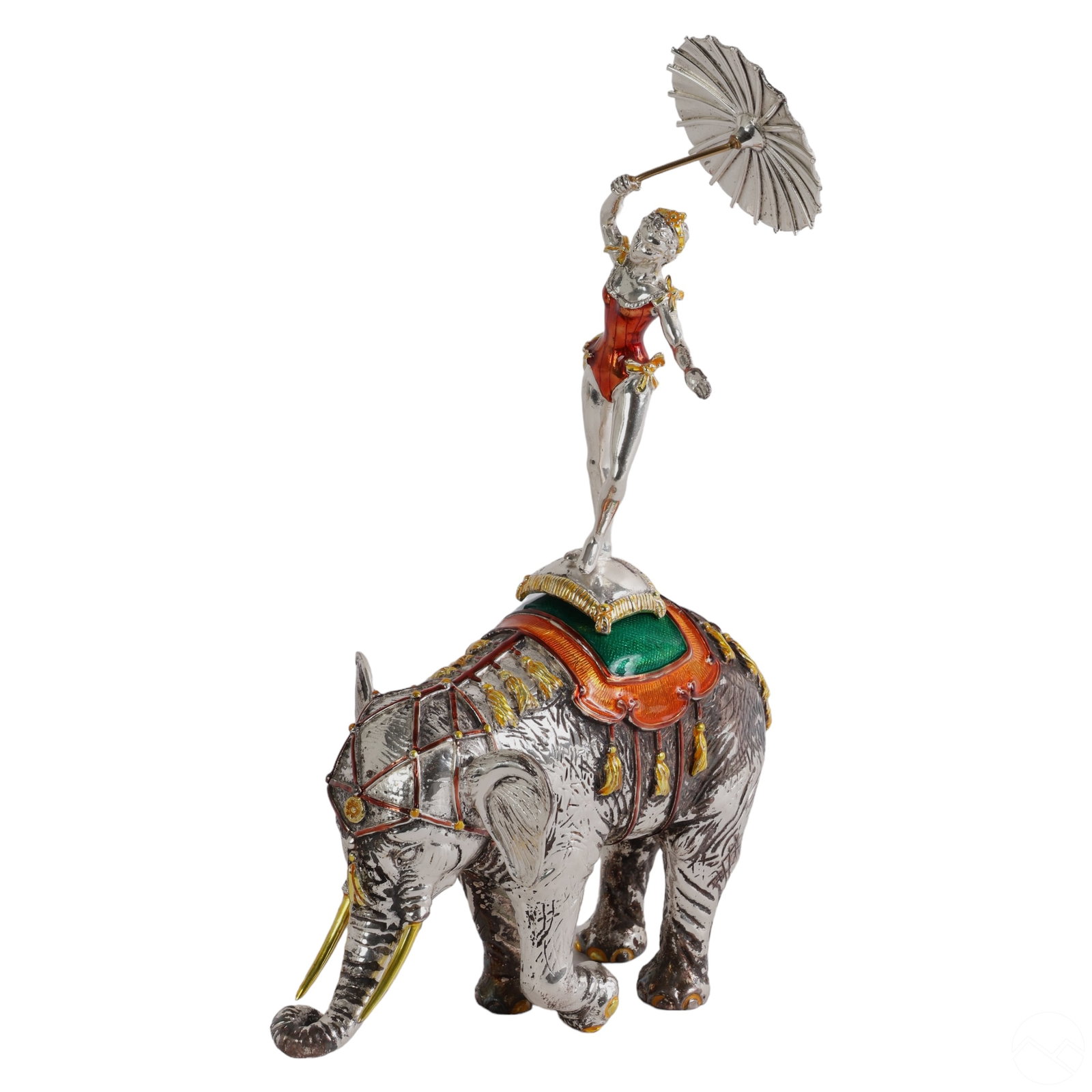 Gene Moore for Tiffany & Co Silver Elephant Dancer (1 of 8)