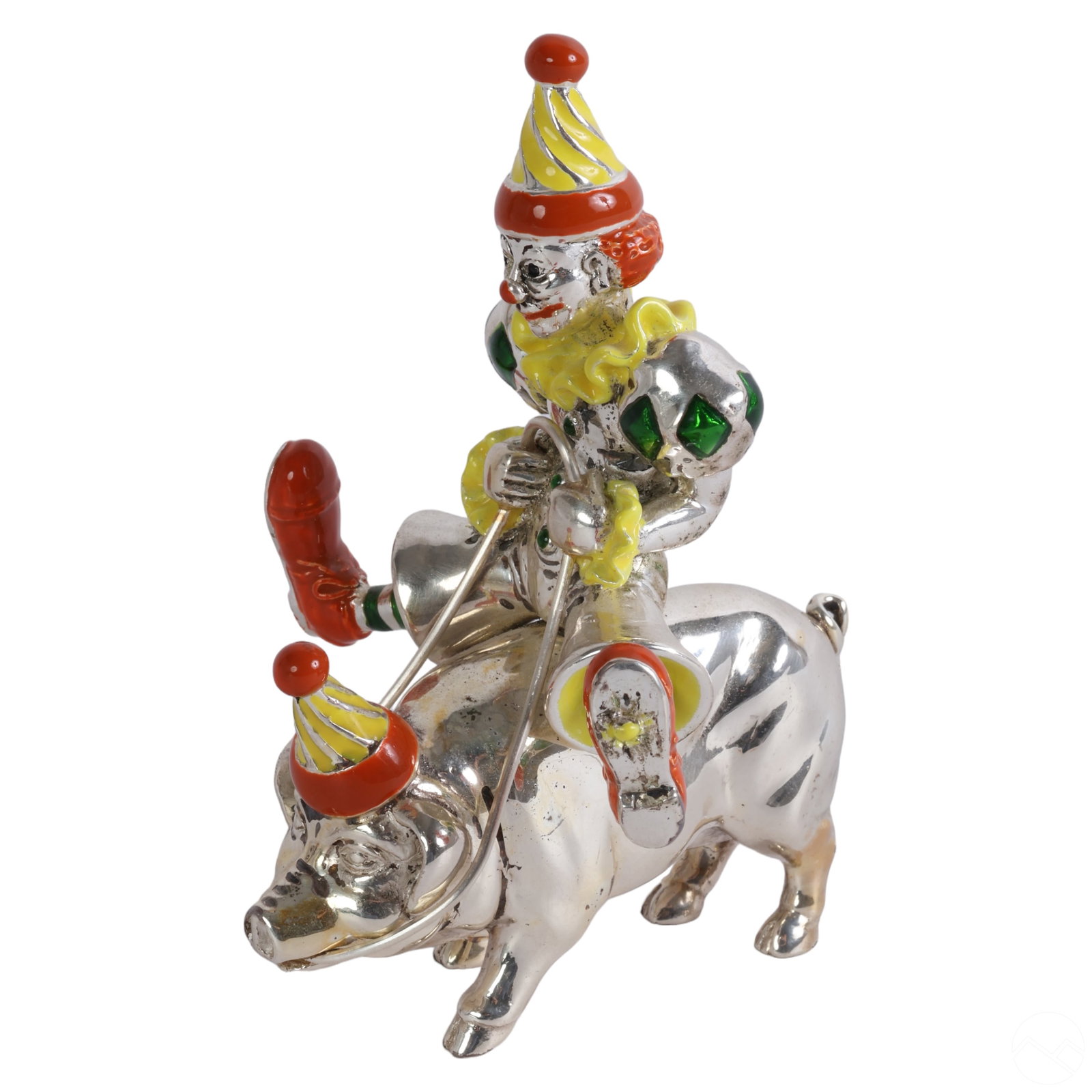 Gene Moore for Tiffany & Co Silver Circus Clown (1 of 4)