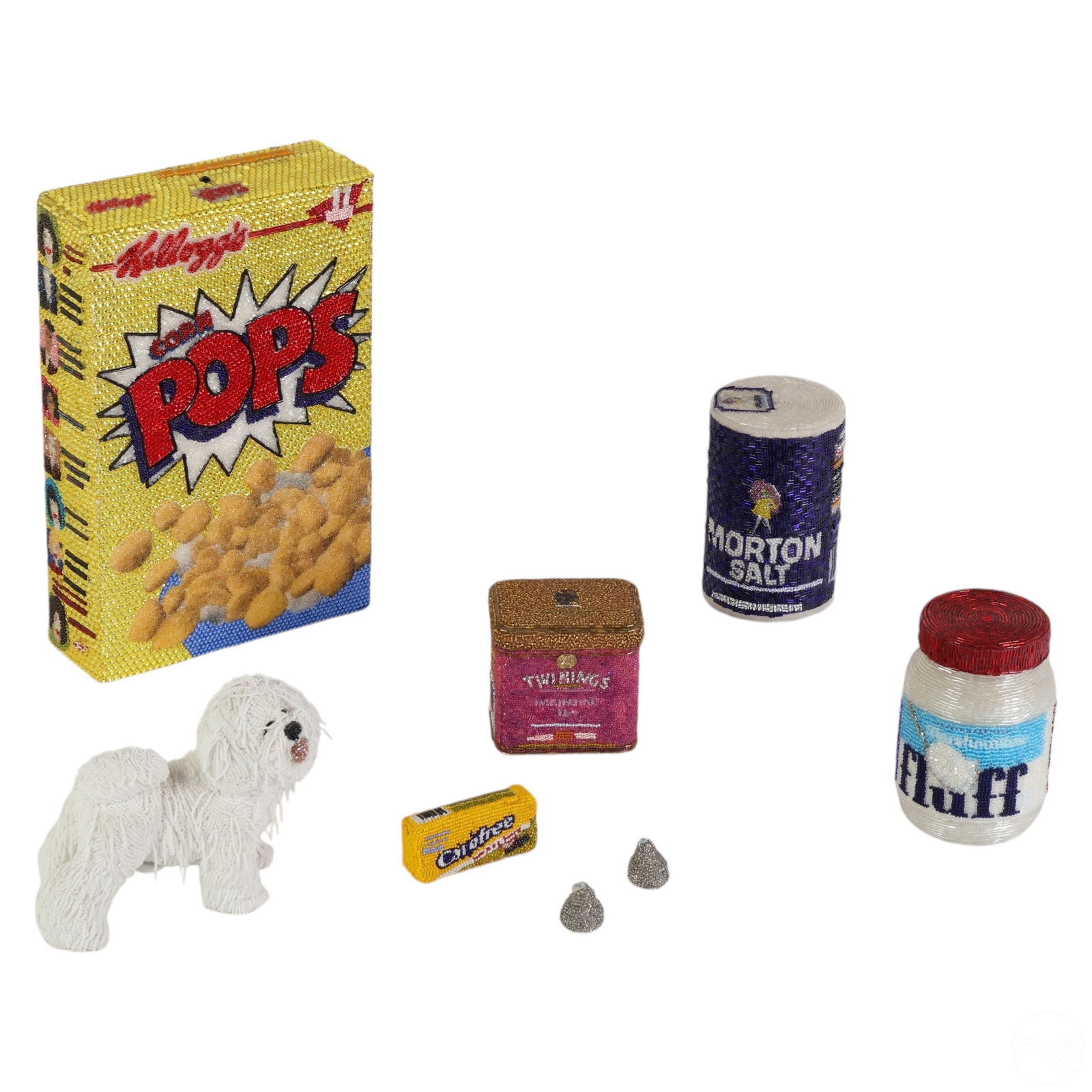 Linda Dolack b.1976 Embellished Art Sculptures LOT (1 of 11)