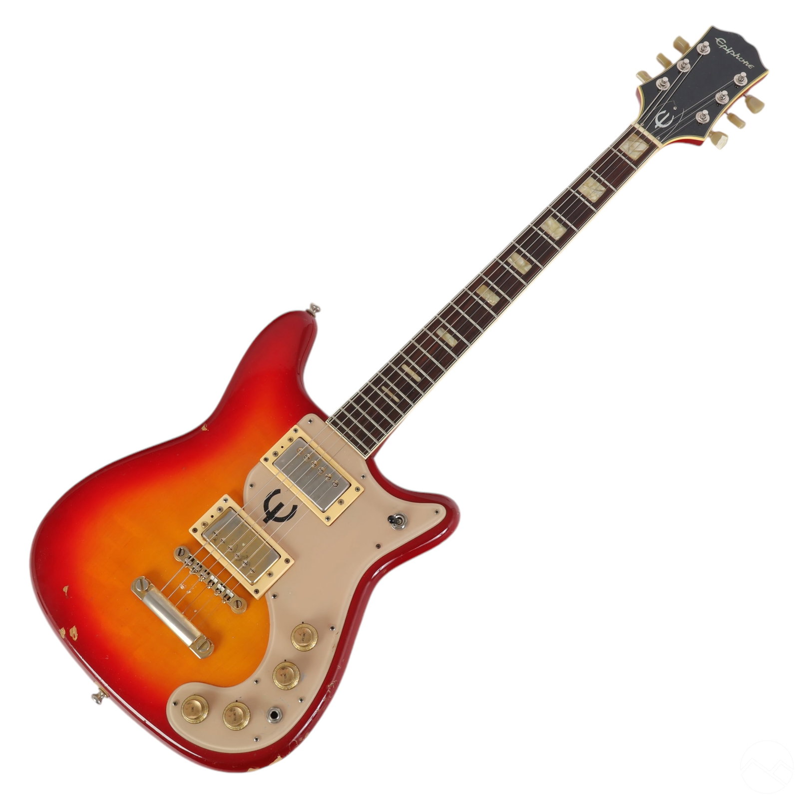 Epiphone Crestwood Cherry Sunburst Electric Guitar (1 of 9)
