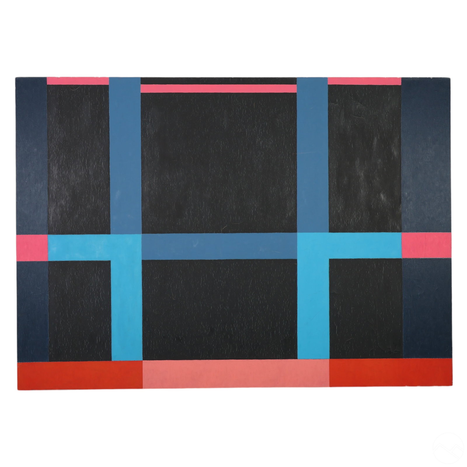 Scott Davis b.1944 Geometric Abstract Oil Painting (1 of 11)