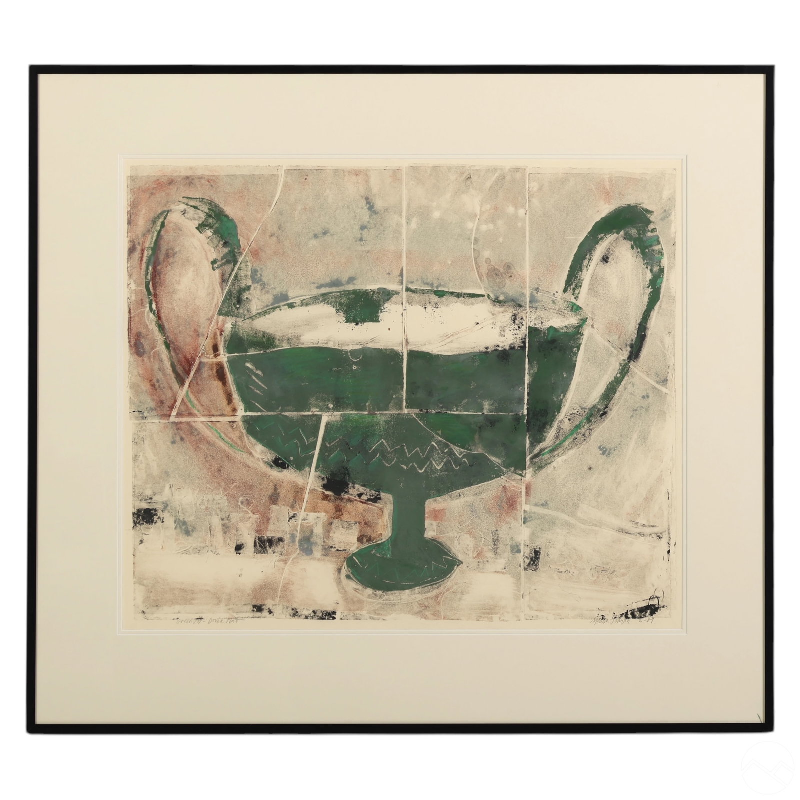 Melissa Johnson 20C Still Life Art Monotype SIGNED (1 of 7)