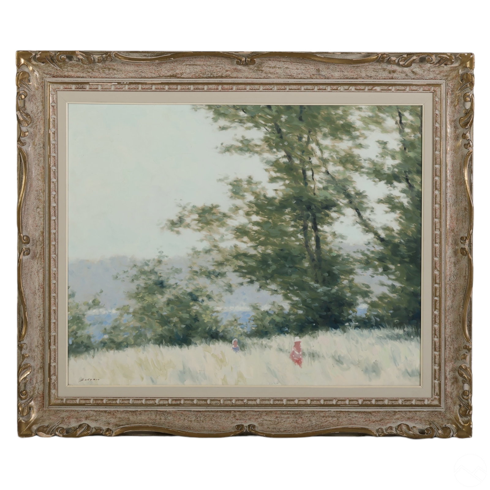 Andre Gisson 1921-2003 Summer Landscape Painting (1 of 7)