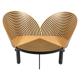 Nanna Ditzel Bench For Two Love Seat and Table SET