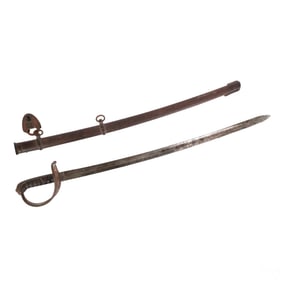 19C Jurman Austria Cavalry Enlisted Sword & Sheath