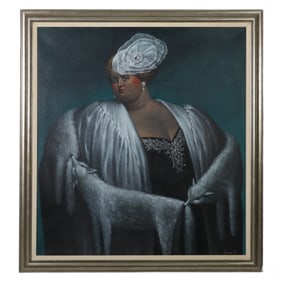 Leandro Velasco 1933-2023 "Doris," 1985 Painting