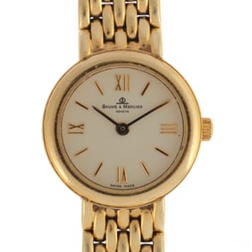 Baume & Mercier 14k Gold Ladies Dress Wristwatch