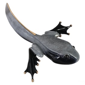 Tim FROGMAN Cotterill LE Bronze NEWT Sculpture