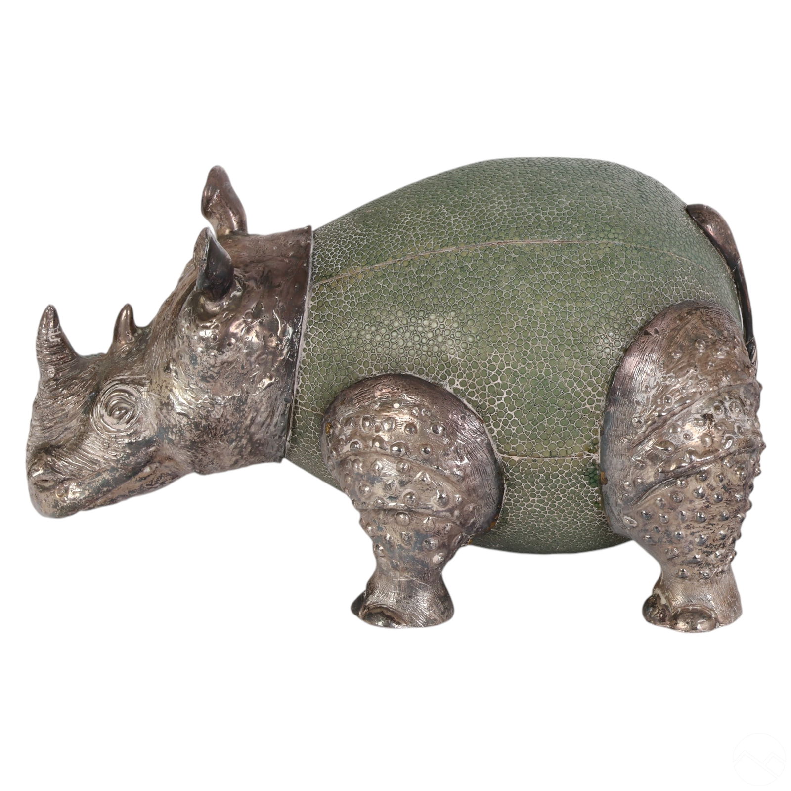 Lotus Arts de Vivre Shagreen & Sterling Rhinoceros (1 of 8)