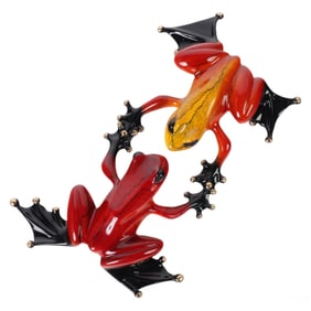 Tim FROGMAN Cotterill LE Bronze THE KISS Sculpture