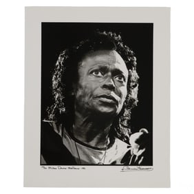 Herman Leonard 1923-2010 Miles Davis '91 LE SIGNED