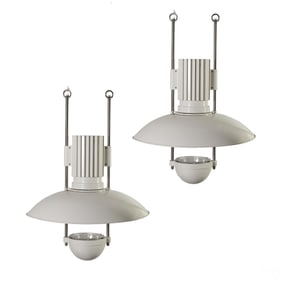Louis Poulsen Pair of Airport Pendant Lights