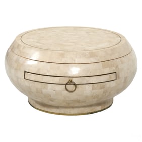 Maitland Smith Tessellated Stone Extendable Table