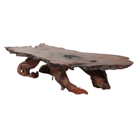 Natural Organic Free-Form Rootwood Coffee Table