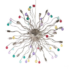 Modern Sputnik Chandelier Attributed to Swarovski