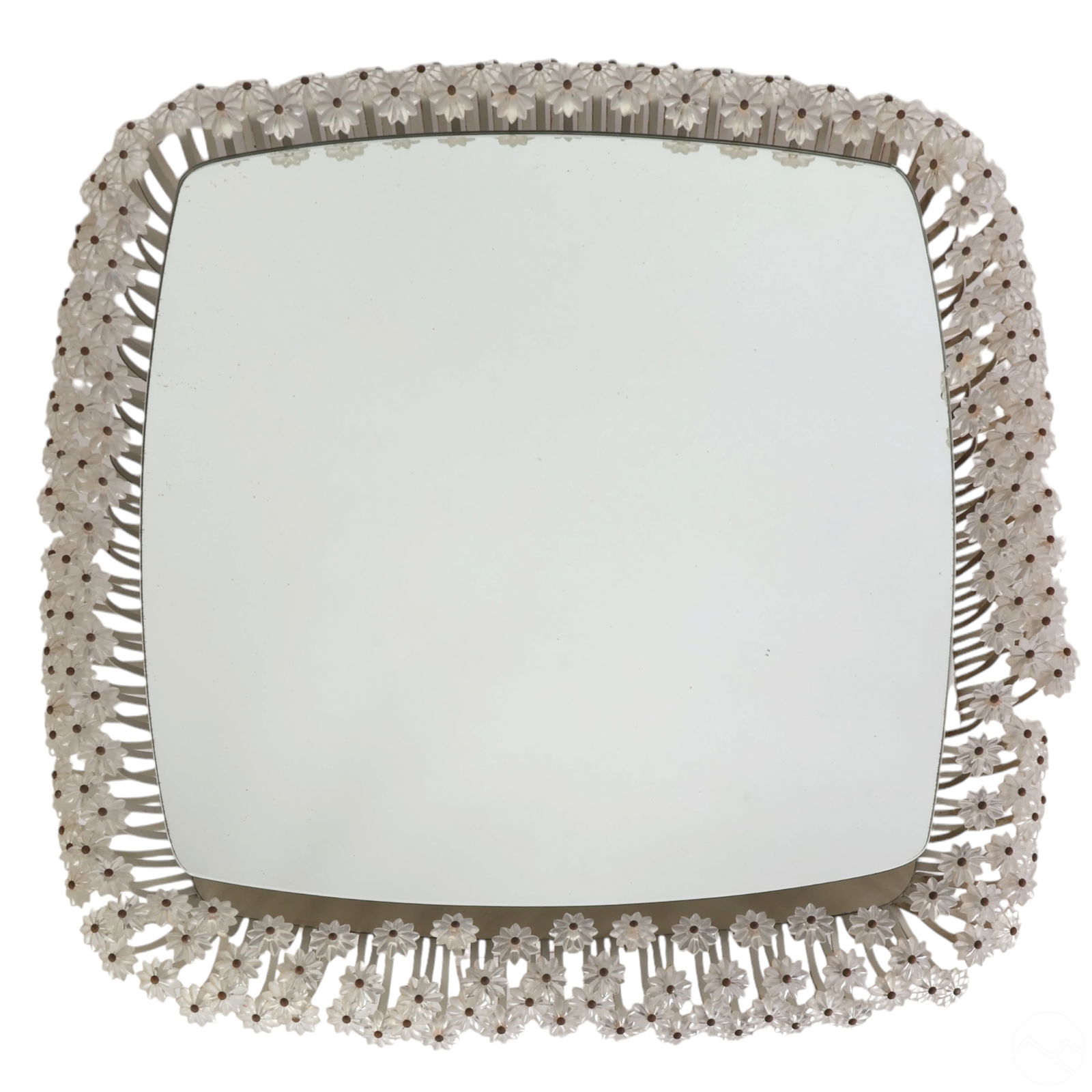 Emil Stejnar b.1939 Illuminating Flower Mirror (1 of 10)