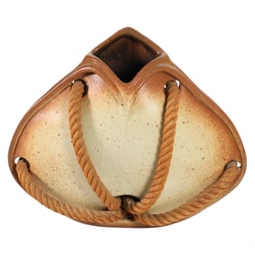 Aleph Hammer Modern Pottery Stoneware Floor Vase