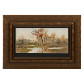 Carl August Richter 1770-1848 Landscape Painting