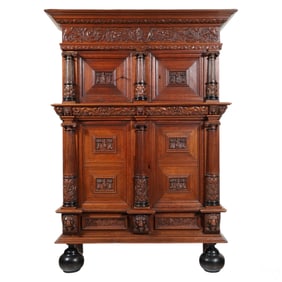 Renaissance Style Netherlandish-German Cupboard