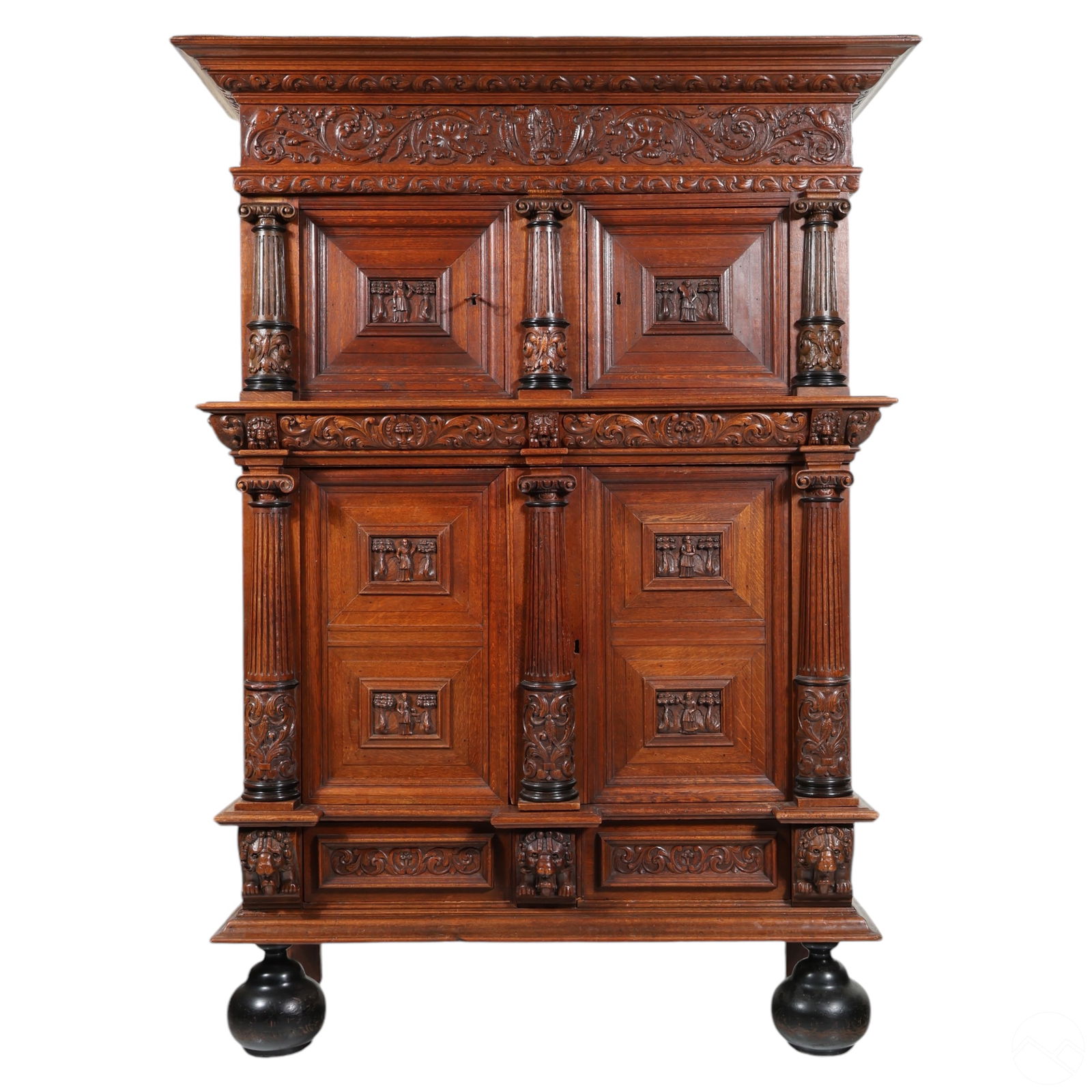 Renaissance Style Netherlandish-German Cupboard (1 of 9)