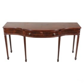 Antique Traditional Style Console Sideboard Table