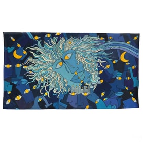 Rossano Ferrari b.1970 Abstract Faces Oil Painting