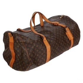 Louis Vuitton Vintage LV Logo Keepall Duffle Bag