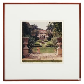 Jonathan Becker b.1954 Architectural Photo SIGNED