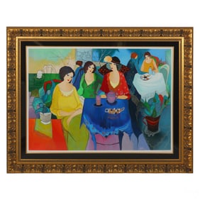 Itzchak Tarkay 1935-2012 LE Color Serigraph SIGNED