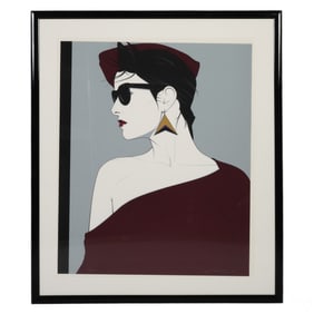 Patrick Nagel 1945-1984 Color Lithograph LE 56/125