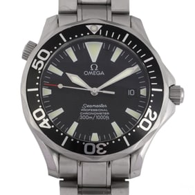 Omega Seamaster Professional Stainless Steel Watch