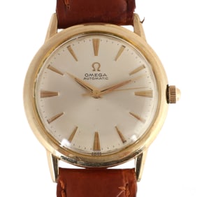 Omega 10k Gold Filled Automatic Vintage Wristwatch