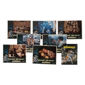 James Bond Moonraker Lobby Cards & Press Book