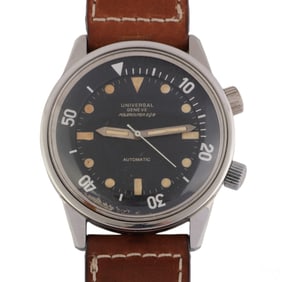 Universal Geneve Polerouter Sub Diver's Auto Watch