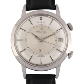 Jaeger-LeCoultre Gubelin Memovox Alarm Wristwatch