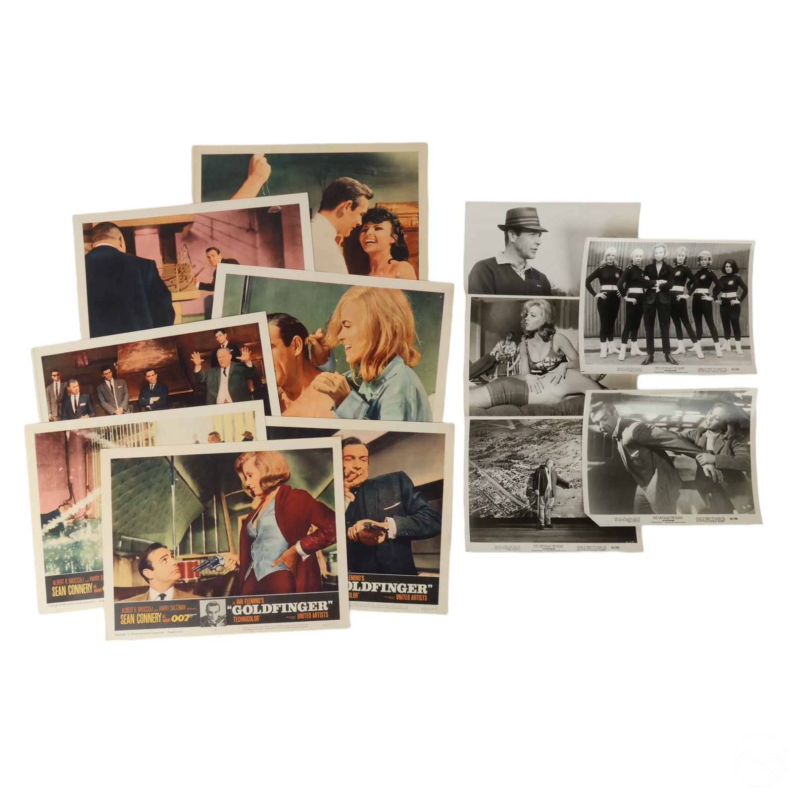 James Bond Goldfinger Lobby Cards & Press Photos (1 of 4)