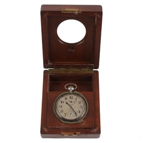 Sterling Silver US Navy 5157 Hamilton Hand Watch