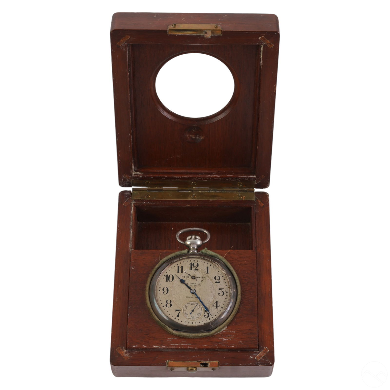 Sterling Silver US Navy 5157 Hamilton Hand Watch (1 of 10)