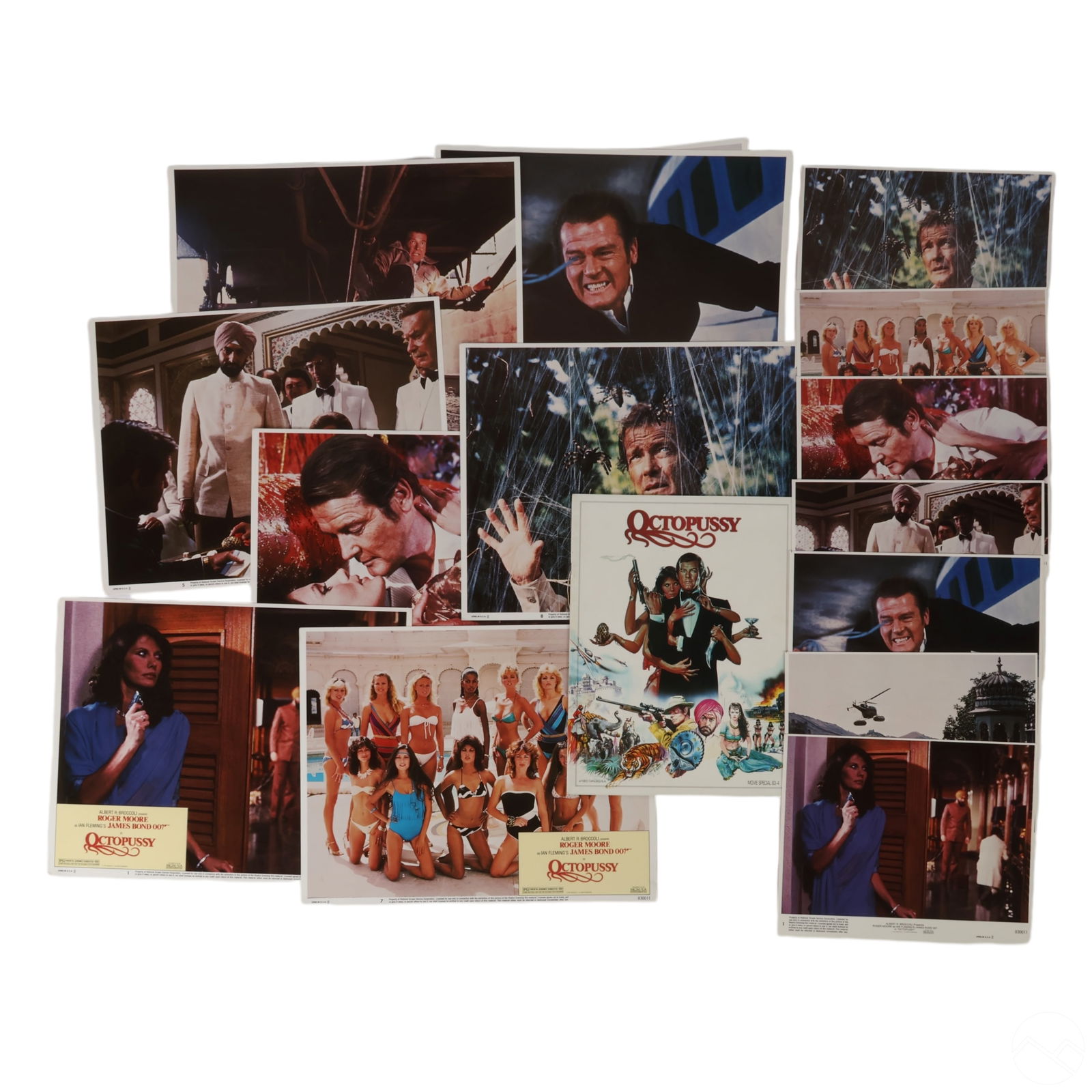 James Bond Octopussy Lobby Cards & Promo Materials (1 of 6)