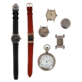 Estate Collection of Vintage Watches & Components