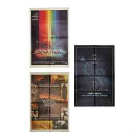 Star Trek, Wrath of Khan & Spock Original Posters