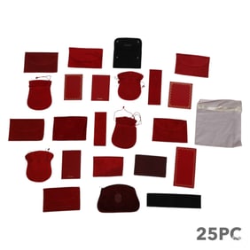 Cartier Watch Presentation Pouch 25pc ESTATE LOT